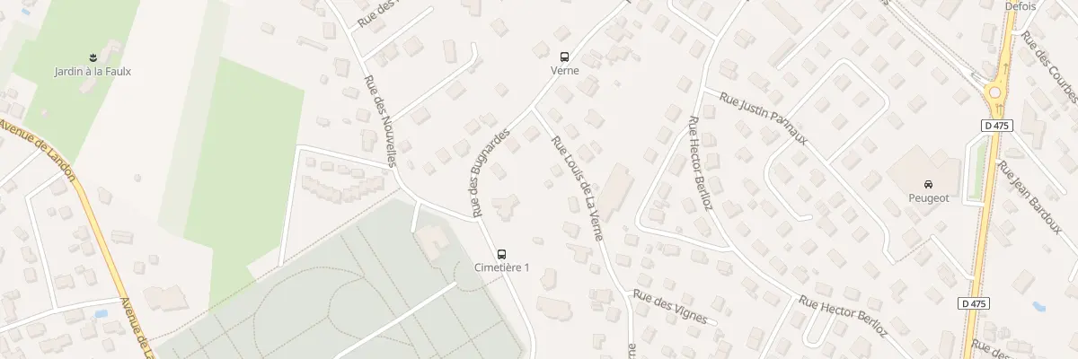 Plan du 6B Rue Louis de la Verne à Dole