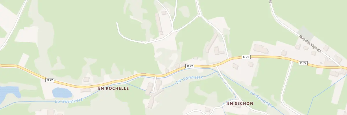 Plan du 7 Qua en Rochelle à Val-Sonnette