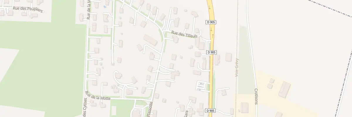 Plan du 10 Rue de la Plassotte à Parcey