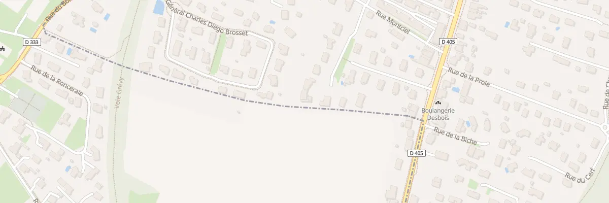 Plan du 39 Rue de Montciel à Dole