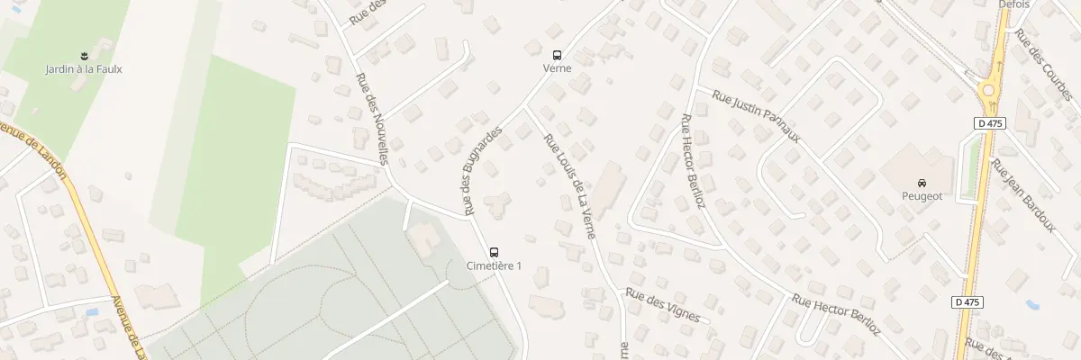 Plan du 66 Rue Louis de la Verne à Dole