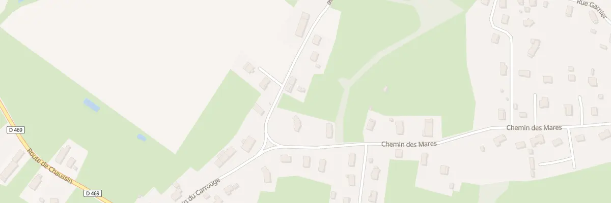 Plan du 5 Che du Carrouge au Deschaux