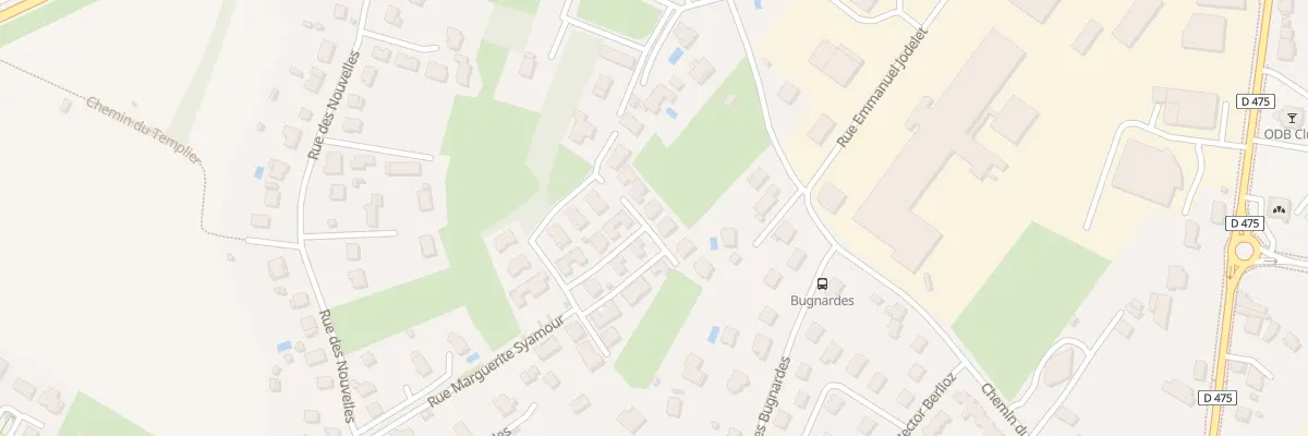 Plan du 47 Rue Marguerite Syamour à Dole