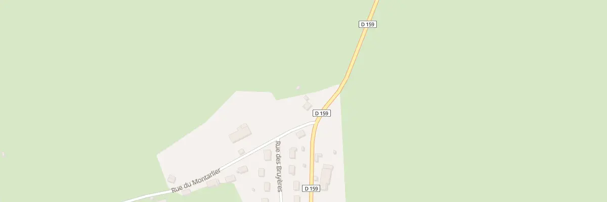 Plan du 639 Rte de Bletterans à Courlans