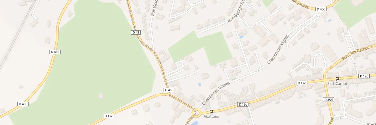 Plan du 40 Av de la Maladiere à Rives