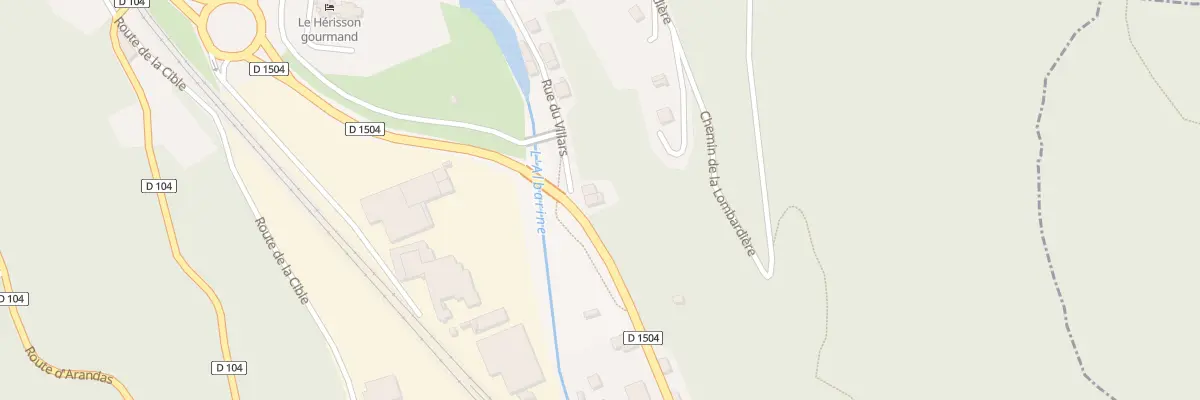 Plan du 26 Rue du VILLARS à Argis