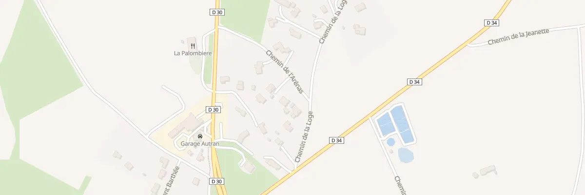 Plan du 17 Che de l’Arenas à Saint-Christol