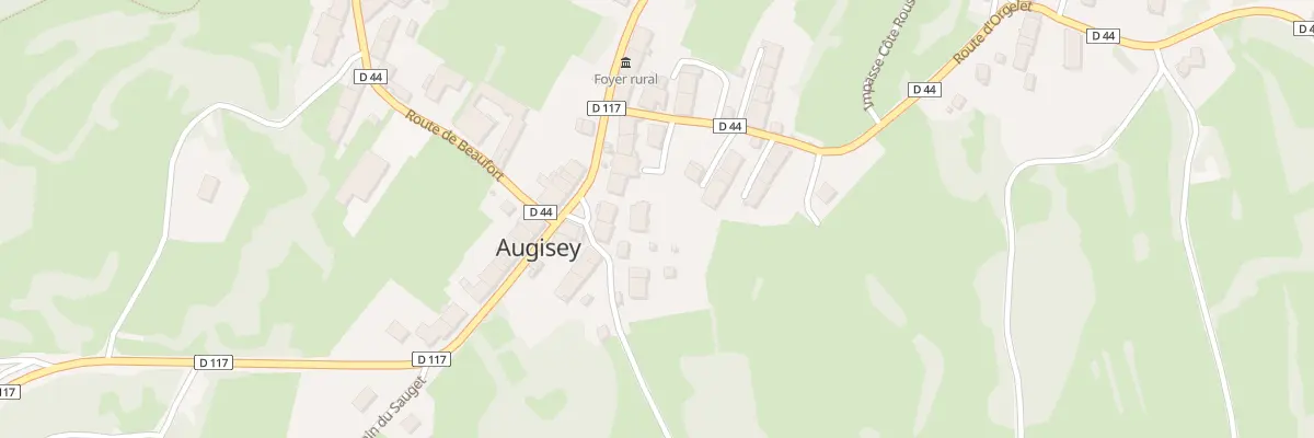 Plan du 2 Rte de Lons à Augisey