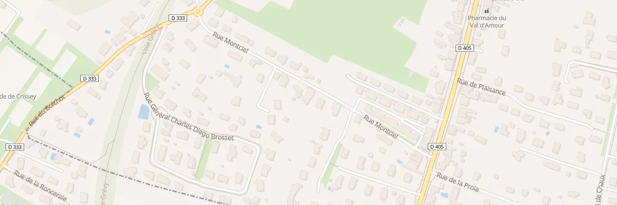 Plan du 21 Rue de Montciel à Dole