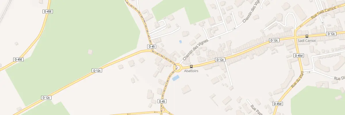 Plan du 225 Rue de la République à Rives