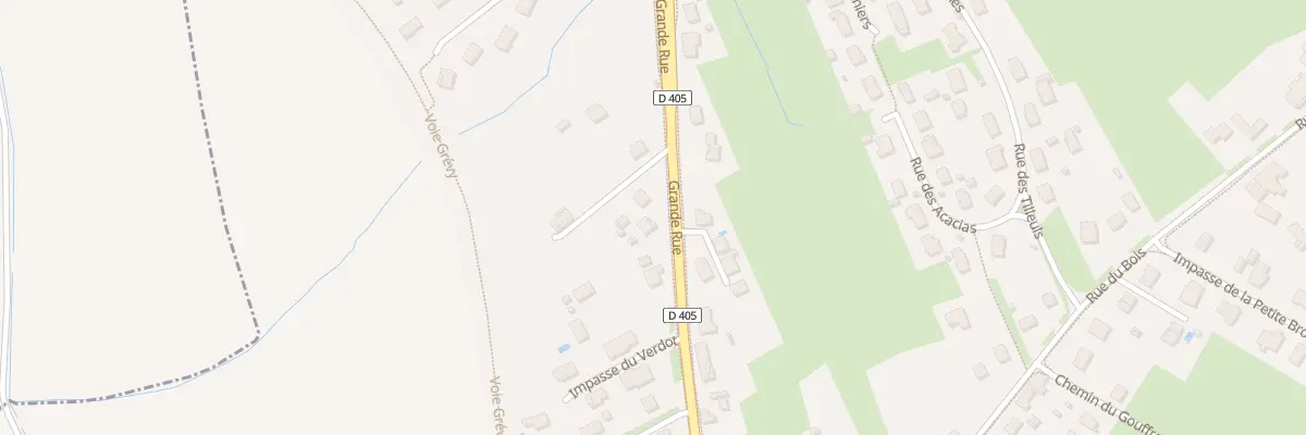 Plan du 13 Grande Rue à Villette-lès-Dole