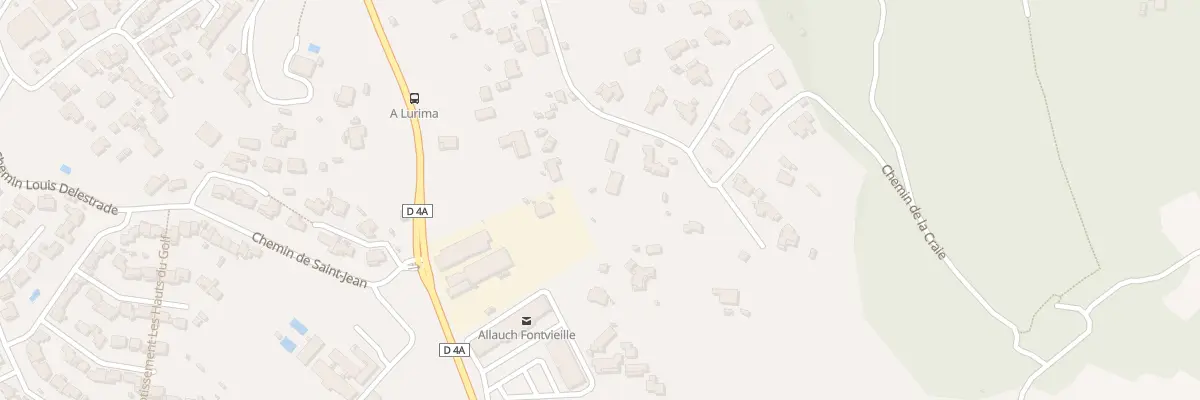 Plan du 5059F Che de la Craie à Allauch