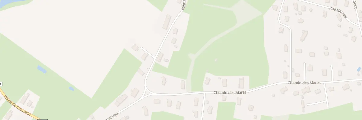 Plan du 7 Che du Carrouge à Dole