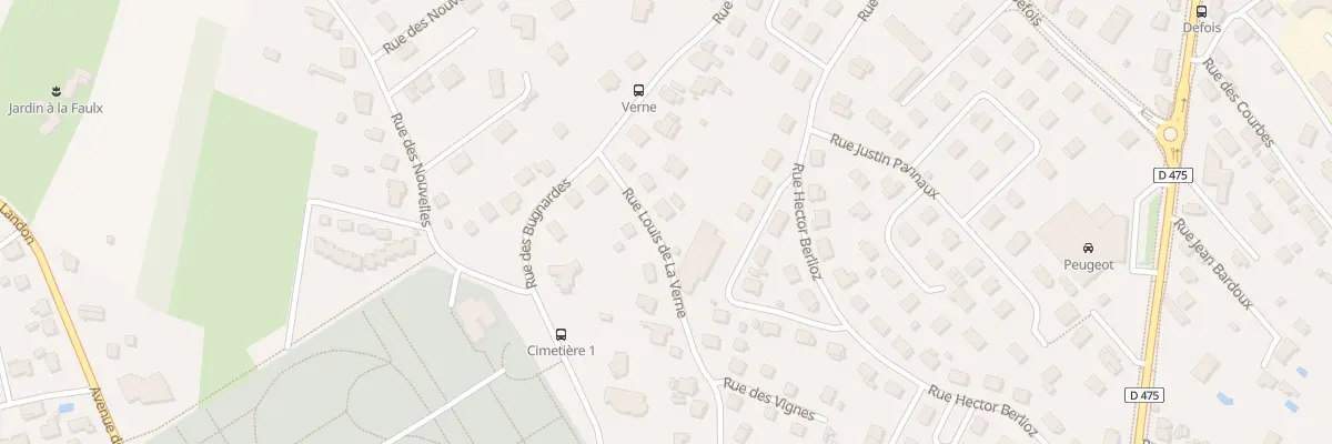 Plan du 67 Rue Louis de la Verne à Dole