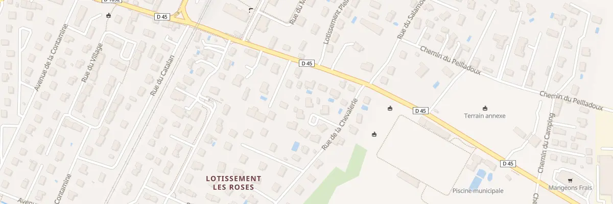 Plan du 6 Che de la Chevallerie à Tullins
