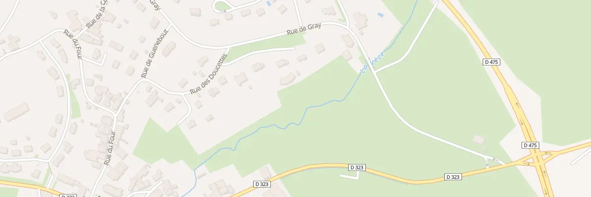 Plan du 2A Imp des Doucettes à Jouhe