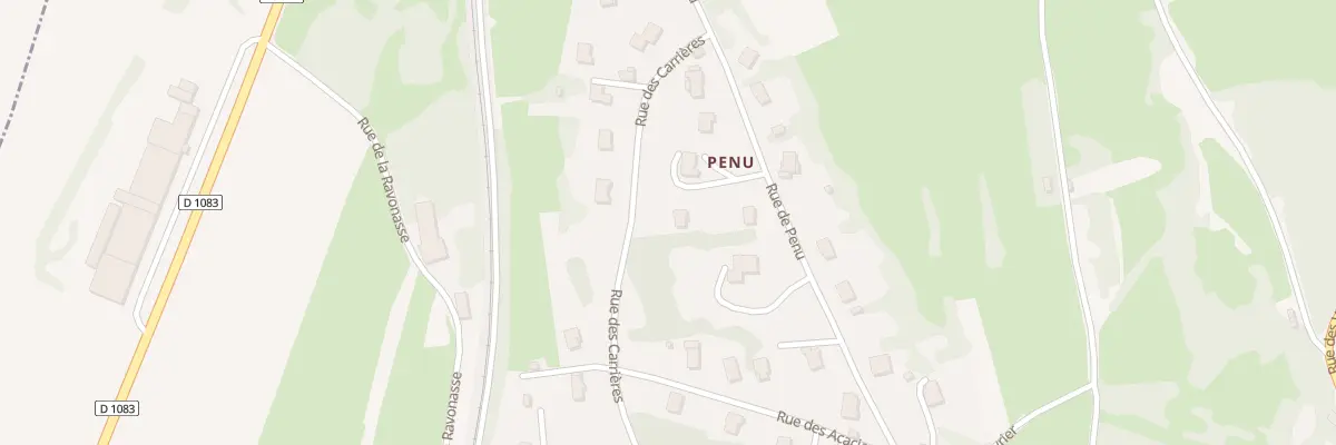 Plan du 290 Rue des Carrières à Cesancey