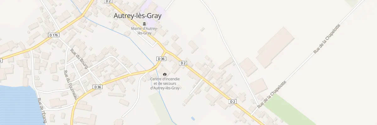 Plan du 8 Rue de Gray à Autrey-lès-Gray