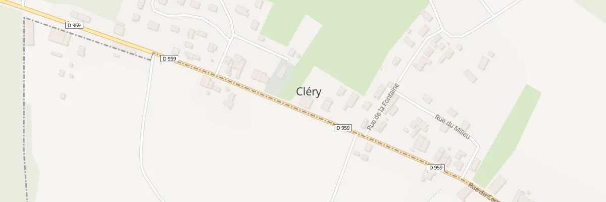 Plan du 12 Rue du Duché à Cléry