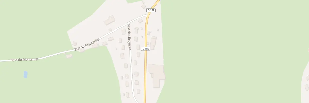 Plan du 546 Rte de Bletterans à Courlans