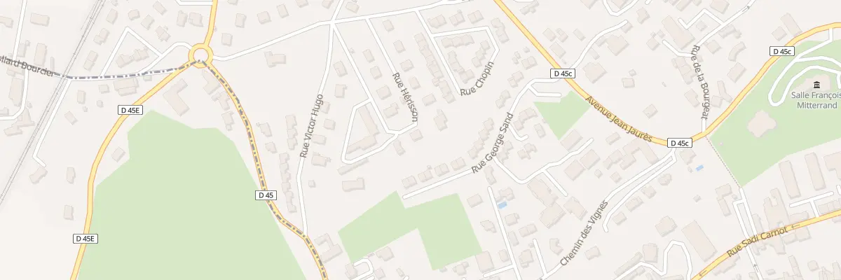 Plan du 141 Rue du Herisson à Rives