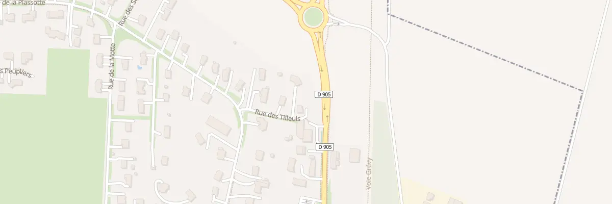 Plan du 8 Rue des Tilleuls à Parcey