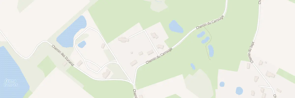 Plan du 18 Che du Carrouge au Deschaux