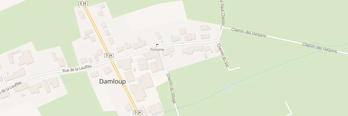 Plan du 10 Rue de Feuilla à Damloup