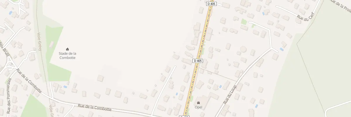 Plan du 8C Rue de la Combotte à Crissey