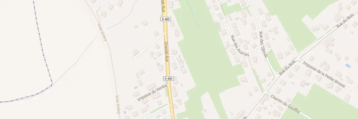 Plan du 14B Grande Rue à Villette-lès-Dole