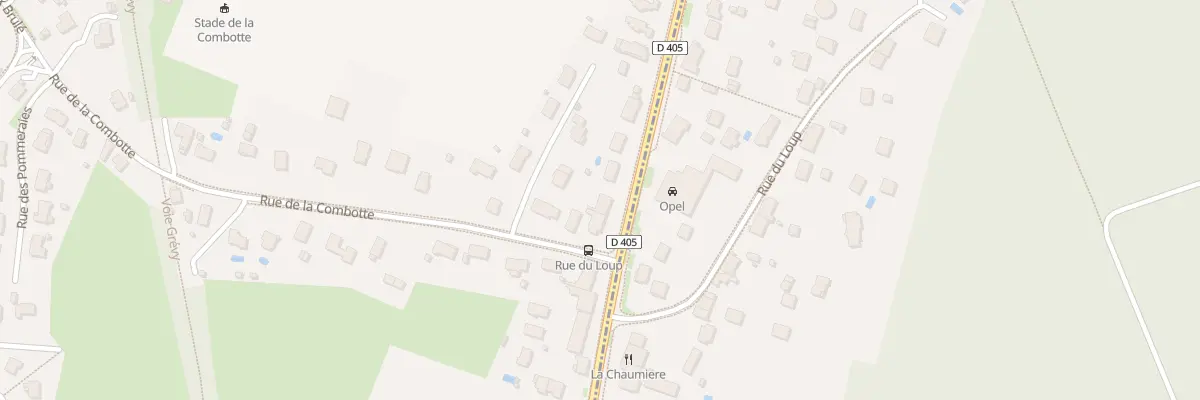 Plan du 413 Av Marechal Juin à Crissey