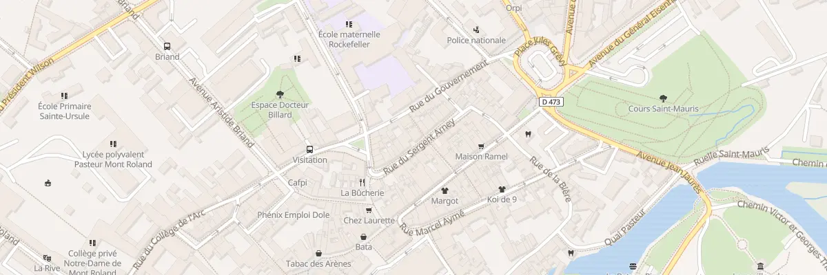 Plan du 18 Rue Arney à Monteplain