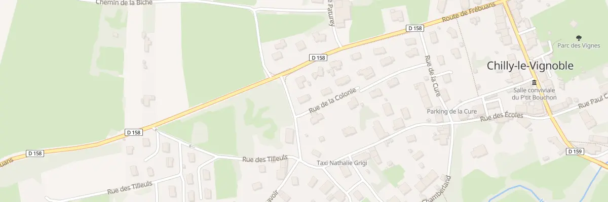 Plan du 332 Rue de la Colonie à Chilly-le-Vignoble