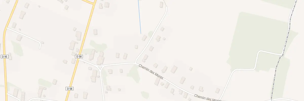 Plan du 21 Che des Monts à Vincent-Froideville