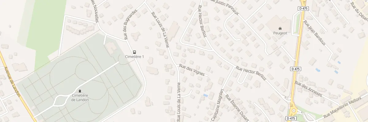 Plan du 59 Rue des Vignes à Dole