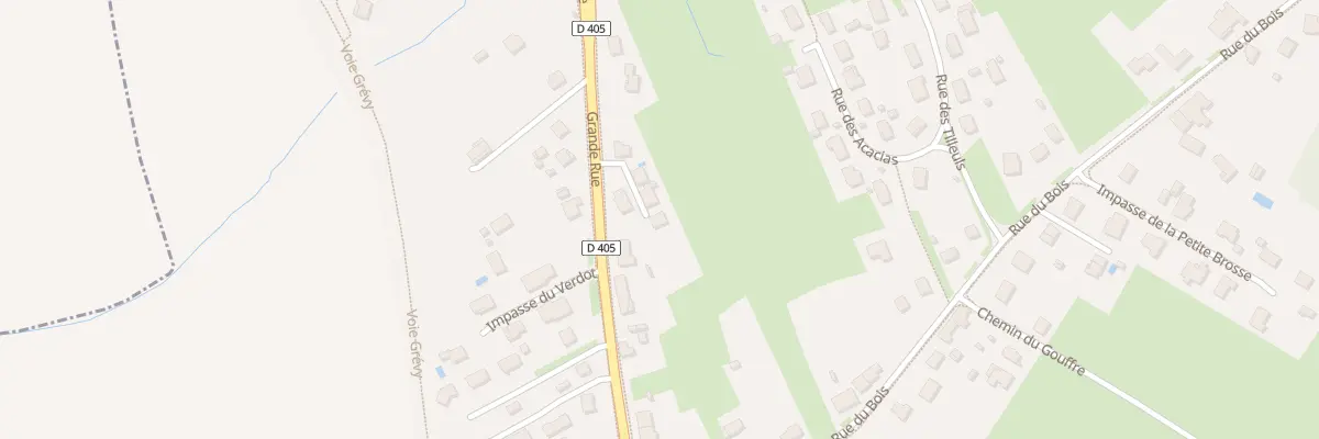 Plan du 14C Grande Rue à Villette-lès-Dole