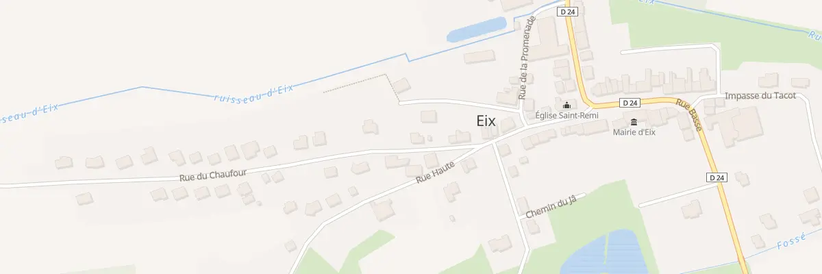 Plan du 3B Rue du Chauffour à Eix