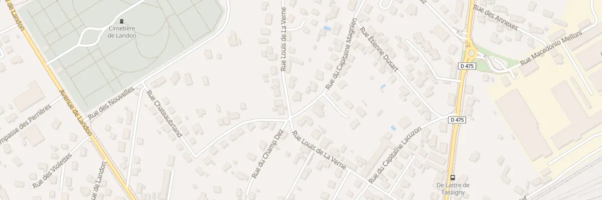 Plan du 2 Rue Capitaine Magnien à Dole
