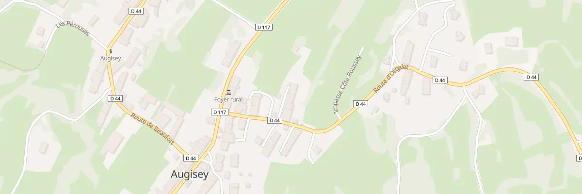 Plan du 15 Rte d’Orgelet à Augisey