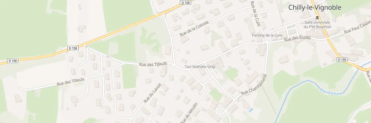 Plan du 308 Rue de la Colonie à Chilly-le-Vignoble