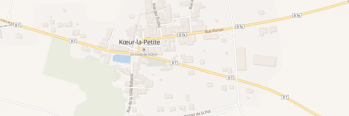 Plan du 11 Rte de Sampigny à Kœur-la-Petite