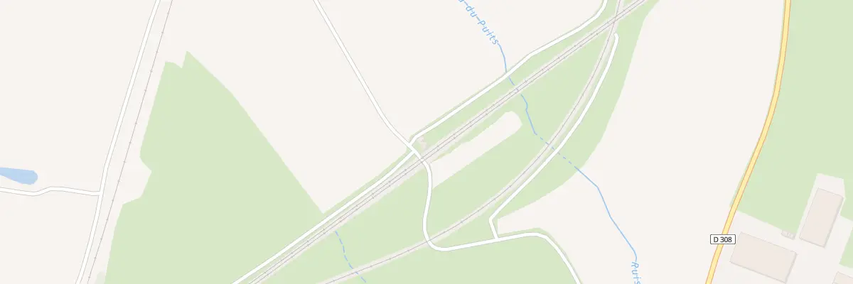 Plan du 9001 La Vinee à Chaudenay