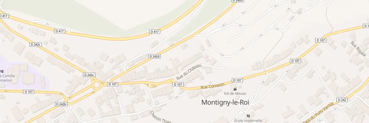 Plan du 7 Rue du Chateau à Val-de-Meuse