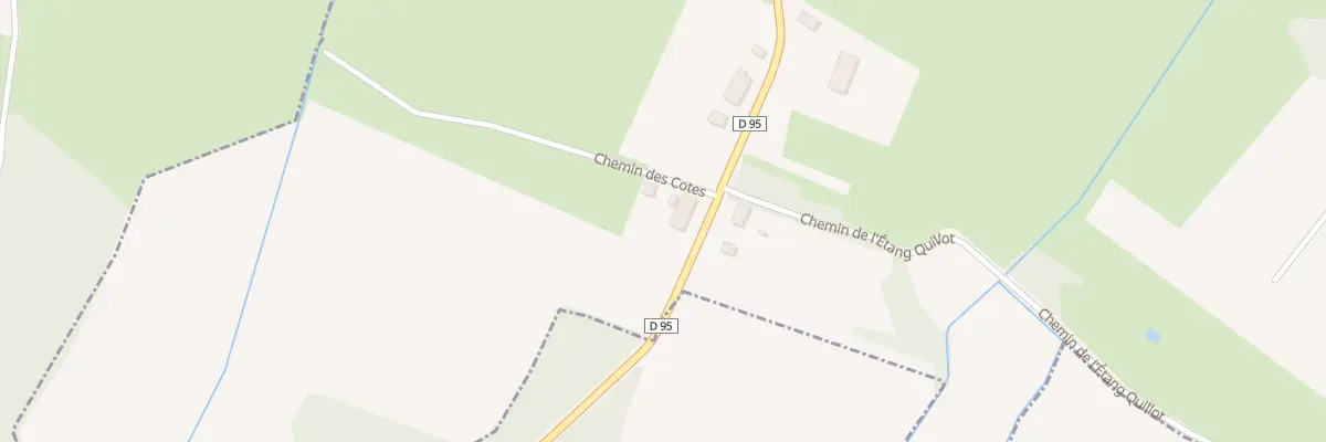 Plan du 5012 Les Cotes à Francheville