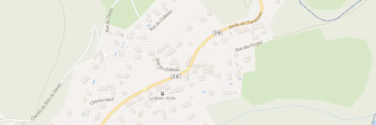 Plan du 1245 Rte de Charavines à Apprieu