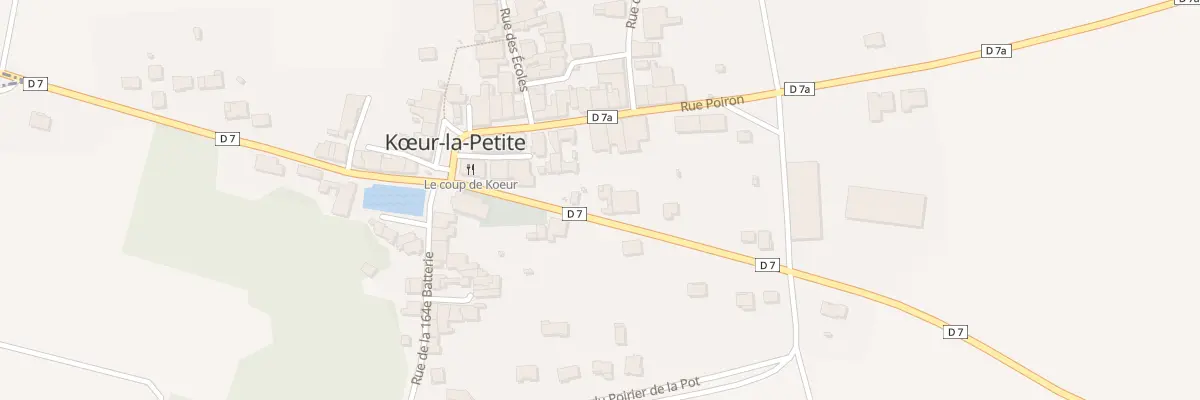 Plan du 13 Rte de Sampigny à Kœur-la-Petite