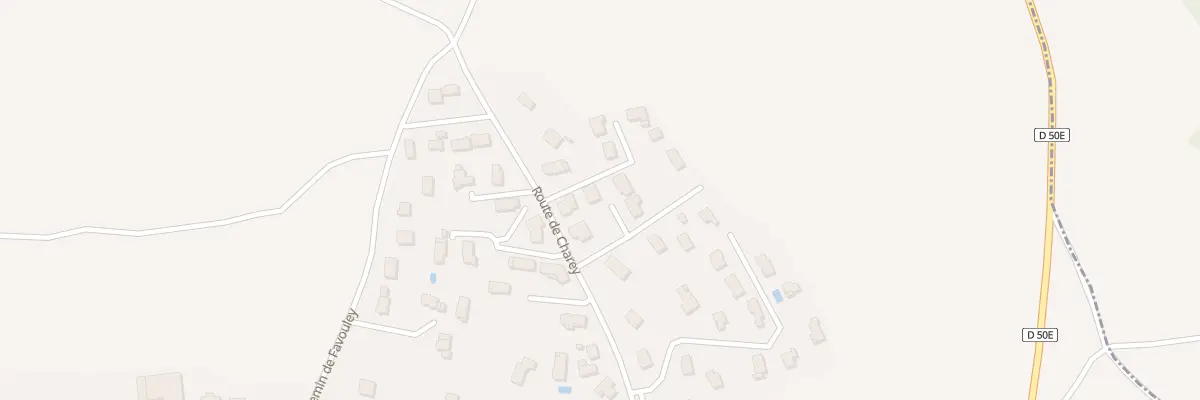 Plan du 1 Imp des Champs à Oyeu