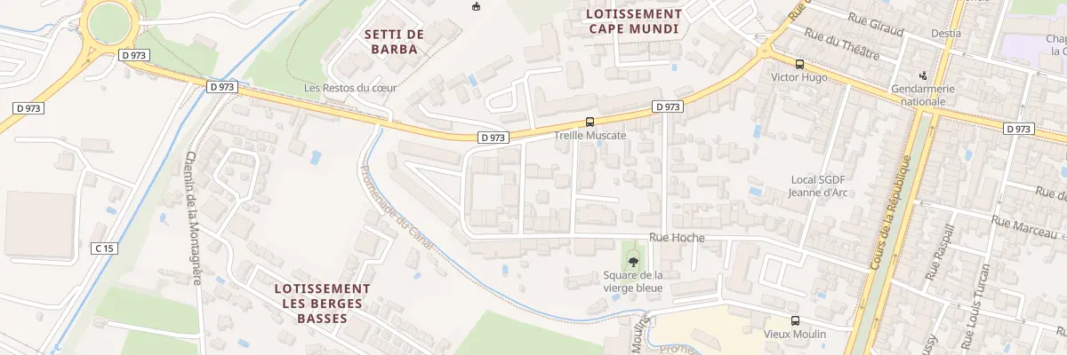 Plan du 346 Rue Hoche Prolongee à Pertuis
