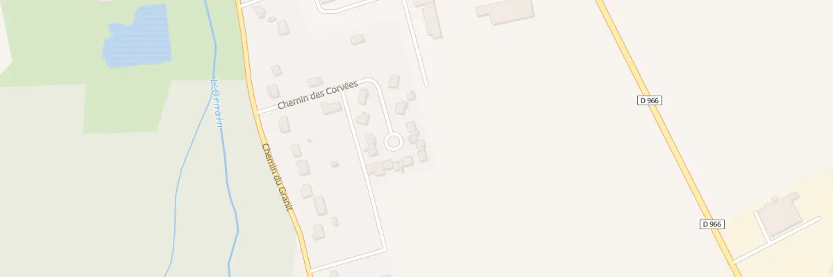 Plan du 11 Che des Corvees à Abainville