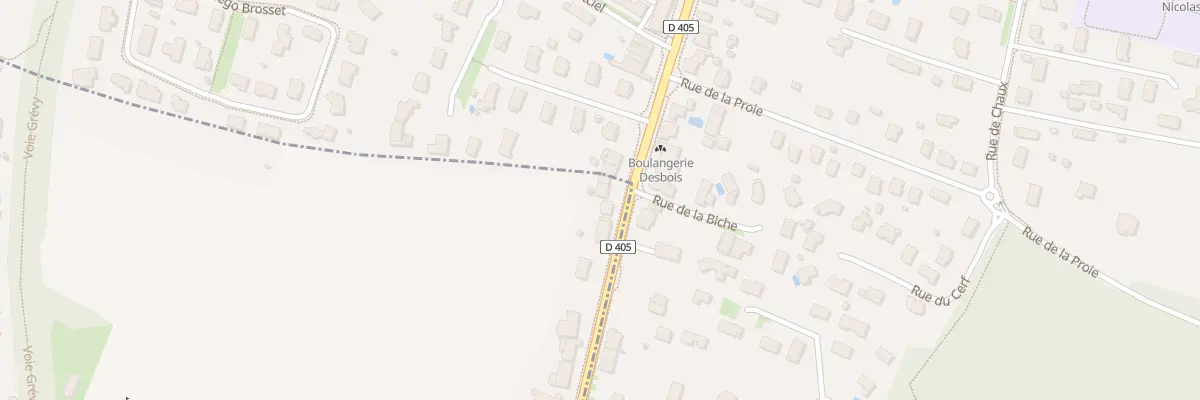 Plan du 393 Av Marechal Juin à Crissey